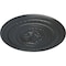 Ekena Millwork Pearl Ceiling Medallion (Fits Canopies up to 1 7/8"), Hand-Painted Pewter, 26 1/4"OD x 1 1/2"P CM26PEPES - alternate 3